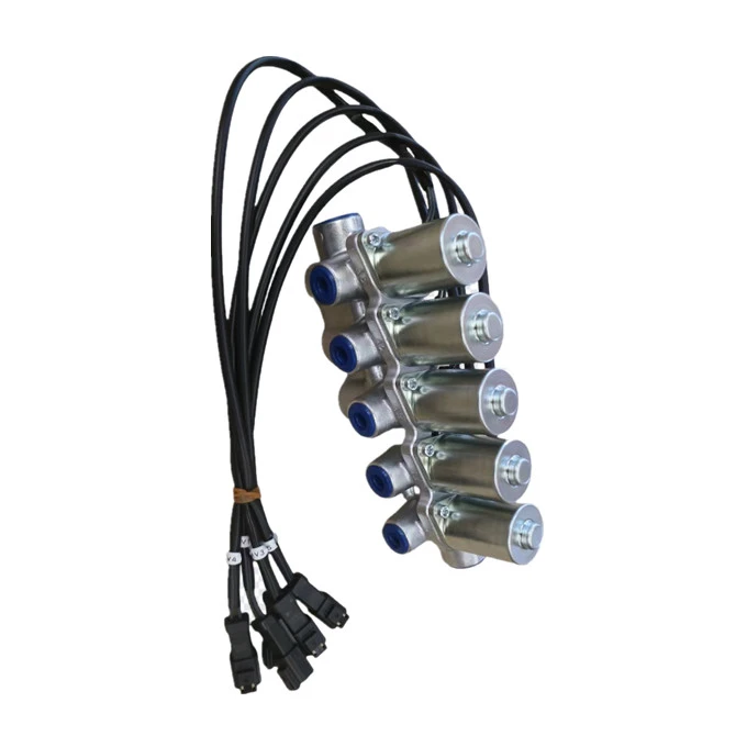 Komatsu solenoidklapp 21M-60-31210 PC600 ekskavaatorile
